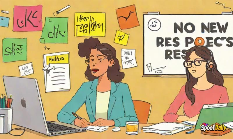 Woman's 'No New Projects' Resolution Broken After 47 Minutes, She's Now Learning 3 Languages