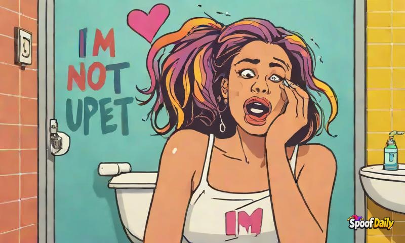 Woman's 'I'm Not Upset' Text Was Sent From The Bathroom Where She's Been Crying For 2 Hours