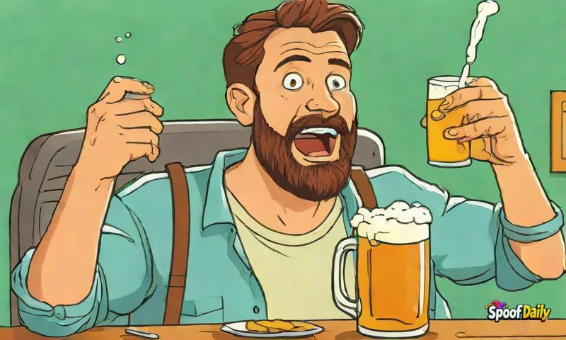 Man's 'I'm Just A Chill Guy' Is Tested By A Slightly Warm Beer, He Loses His Mind