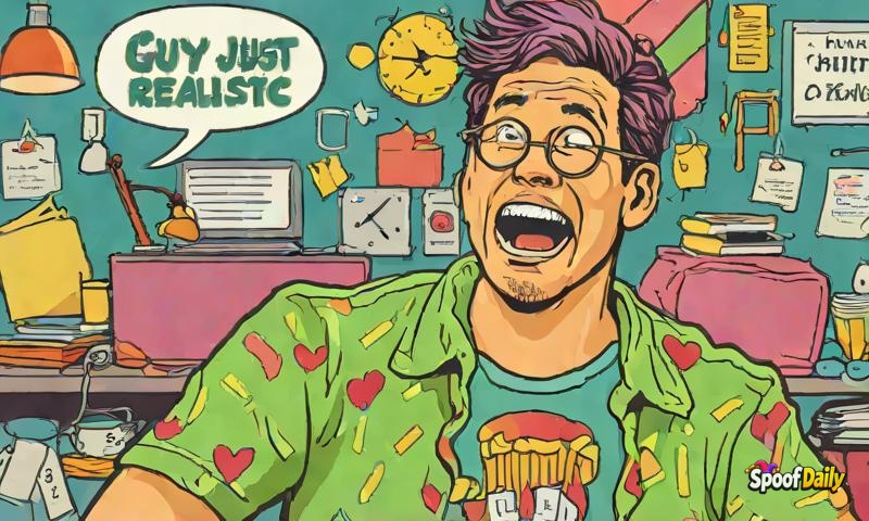 Guy's 'I'm Just Being Realistic' Is Code For 'I Will Crush Your Dreams With Statistics'