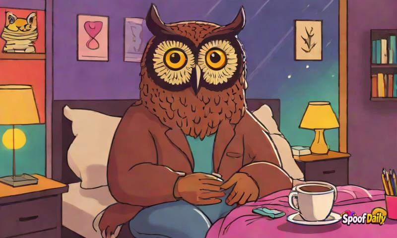 Man's 'I'm Just A Night Owl' Is Code For 'I Stay Up Late Watching TikToks And Regret It Every Morning'