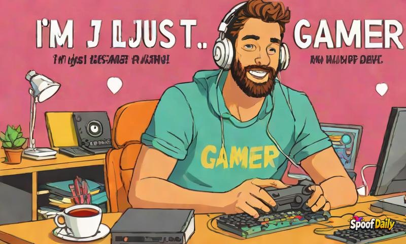 Guy's 'I'm Just A Gamer' Is Code For 'I Will Cancel Plans Because There's An Update'