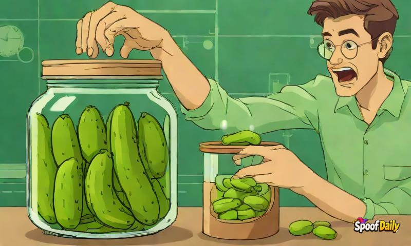 Guy Accidentally Invents Perpetual Motion Machine While Trying To Open A Pickle Jar
