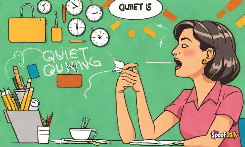 Woman's 'Quiet Quitting' Is So Effective She's Promoted To 'Director Of Doing Nothing'
