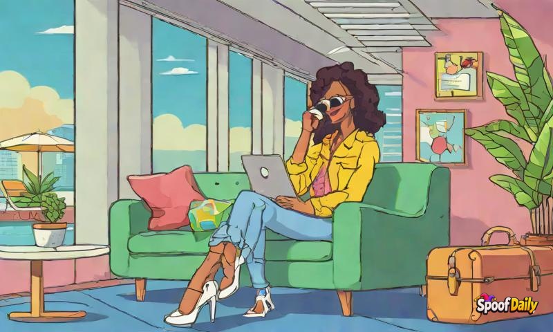 Woman's 'I'm Just A Travel Girl' Is Code For 'I Post Airport Photos But Never Leave The Lounge'