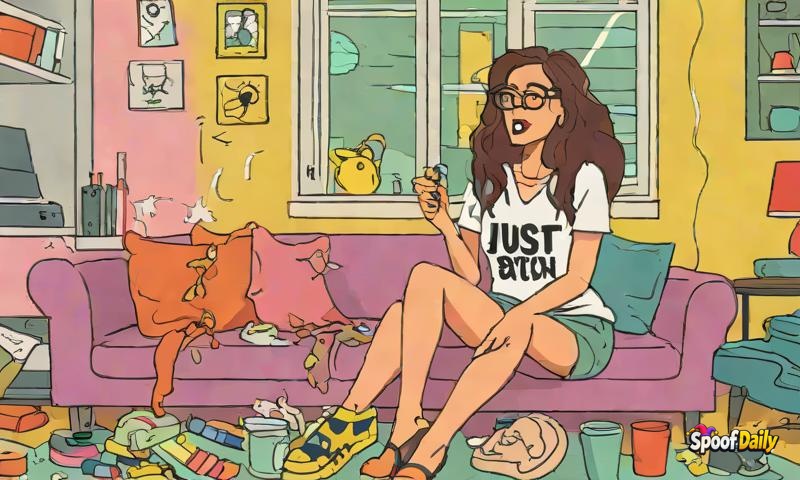 Woman's 'I'm Just A Messy Bitch' Is Code For 'My Apartment Is A Biohazard But It's A Vibe'