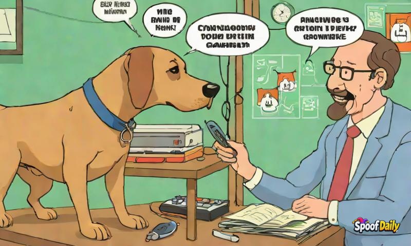 Man Invents Device That Translates Dog Barks, Discovers His Dog Is A Political Commentator