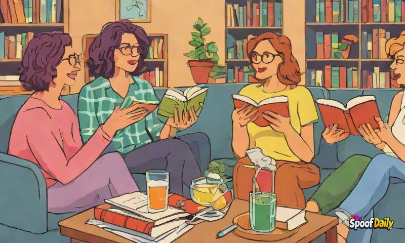 Woman Starts Book Club, Nobody Reads The Book, They Just Talk About Their Lives And Drink