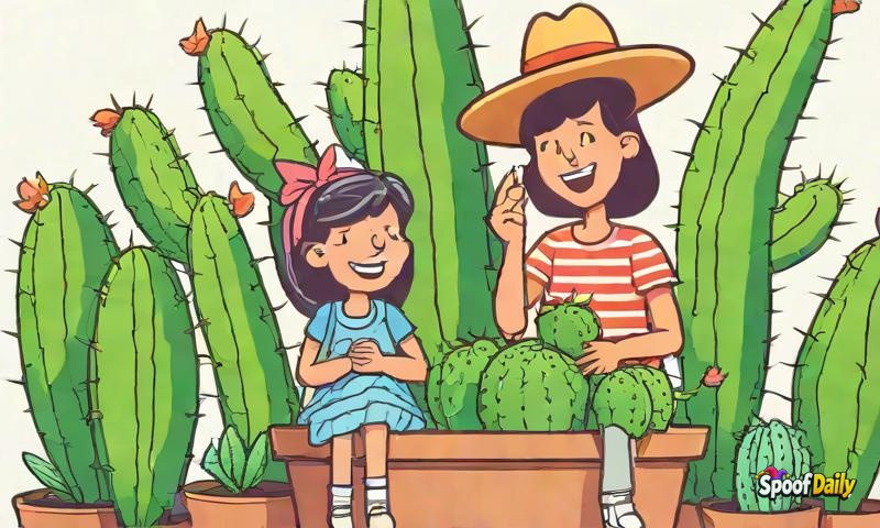 Woman's 'Emotional Support Cactus' Has Become The Centerpiece Of Family Therapy