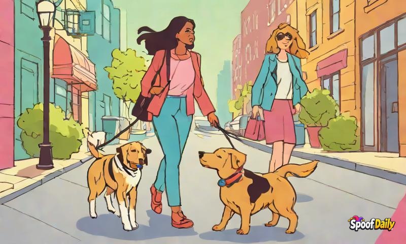 Woman's 'Walking Meeting' Is Just Her Walking Her Dog While On Zoom, Dog Is Now CEO