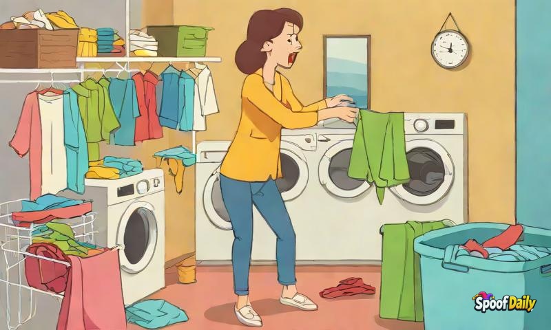 Woman Folds Laundry Aggressively, Husband Traumatized, Now Does His Own Laundry Secretly