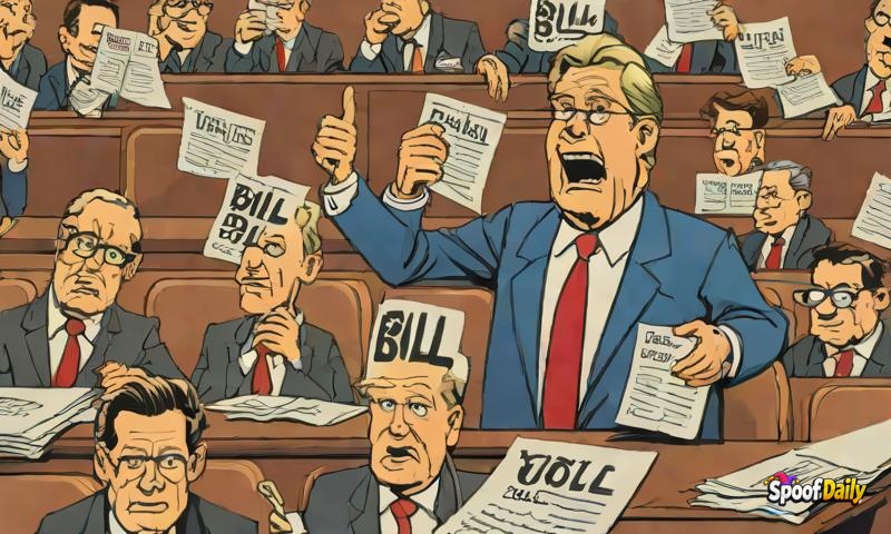 Senator Accidentally Votes Against Own Bill, Calls It 'Strategic Confusion,' Nobody Believes Him