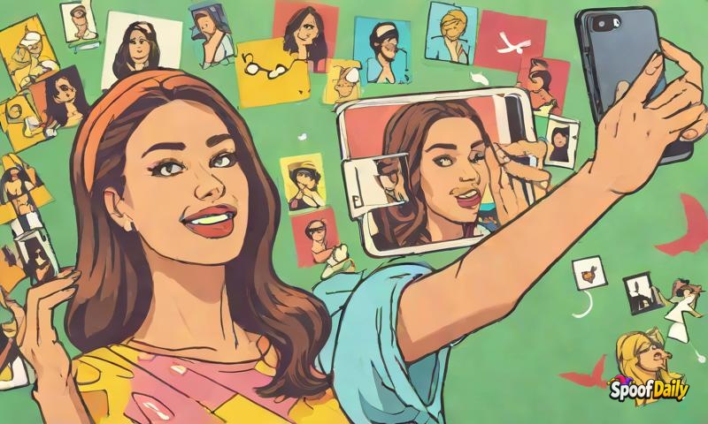 Woman Takes 47 Selfies Before Finding The 'Perfect' One, Then Doesn't Post It