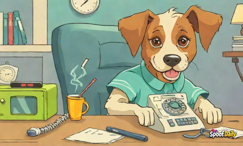 Dog Learns To Answer The Phone, Now Schedules His Own Vet Appointments