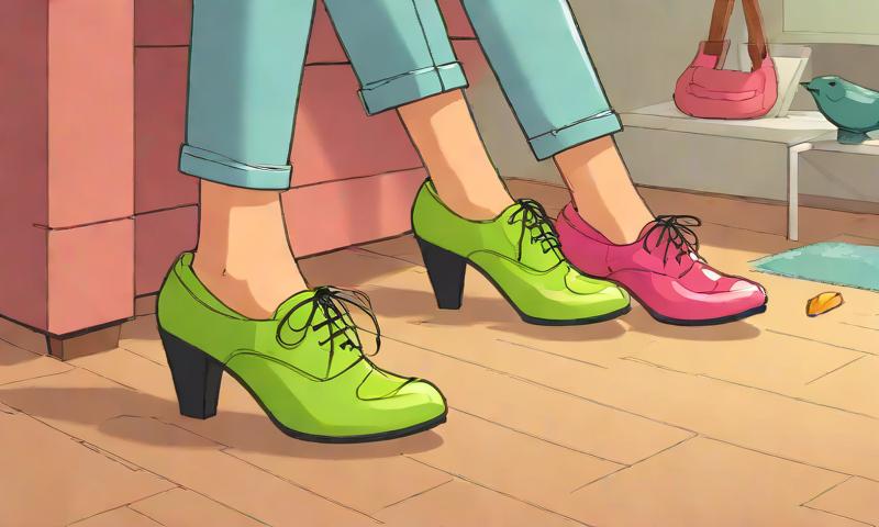 Woman's Left Shoe Gets Jealous Of Right Shoe, Refuses To Leave The House