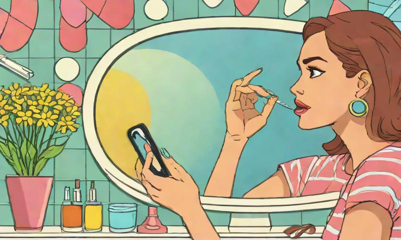 Woman's Makeup Mirror Starts Giving Unsolicited Life Advice, She Can't Turn It Off