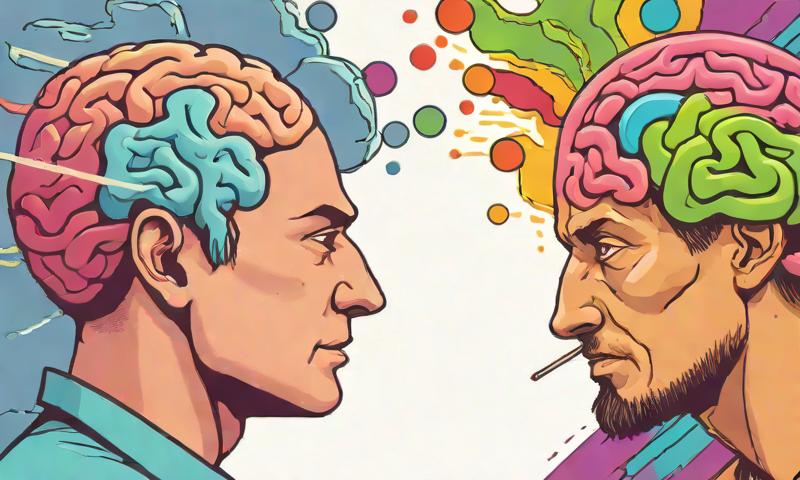 Man's Left Brain And Right Brain Have A Disagreement, He Stares At A Wall For 4 Hours
