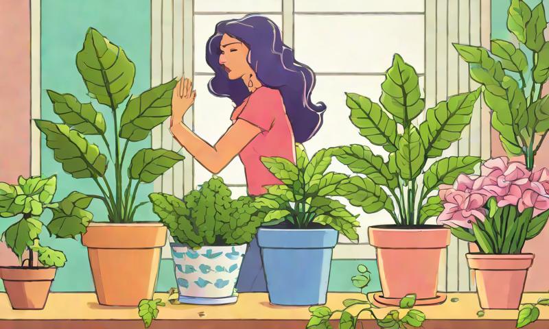 Woman's Plants Have A Fight, One Has 'Moved Out' To The Windowsill, Demands Space
