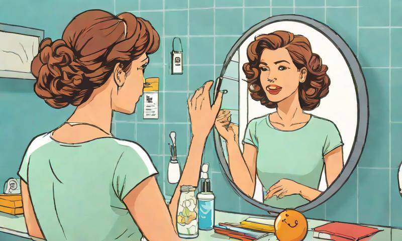 Woman's Reflection In The Mirror Has A 'Different Personality,' They Have Weekly Meetings