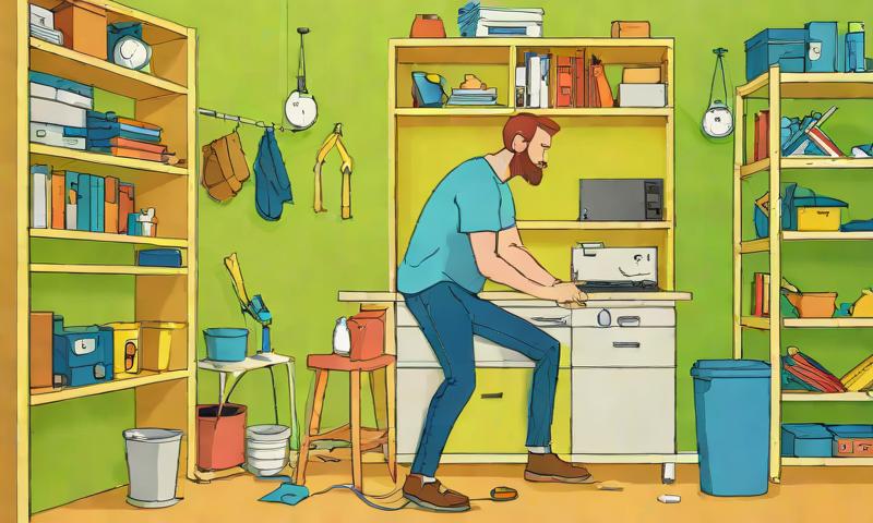 Guy's 'I Don't Need A Manual' While Building IKEA Furniture, Now Has Extra Parts And A Leaning Shelf