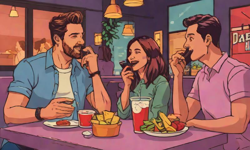 Couple's 'Date Night' Is Just Them Sitting In Silence On Their Phones, Ordering Takeout Separately
