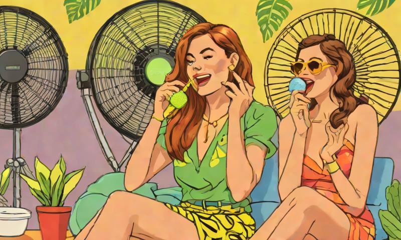 Woman's 'Hot Girl Summer' Is Just Her Sitting In Front Of A Fan, Calling It 'Self-Care'