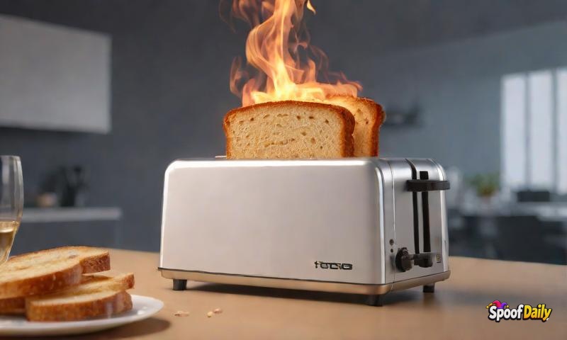 Tech CEO Announces 'AI-Powered Toaster' That Burns Toast Intentionally For 'Character Building'