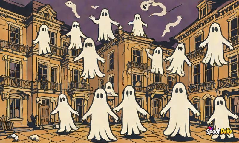 Ghosts Unionize and Demand Better Haunting Conditions in Old Mansions