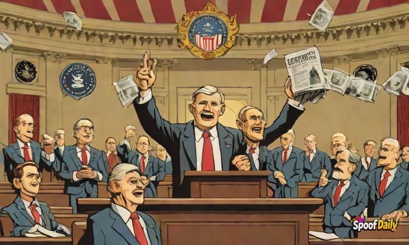 Government Installs 'Mood Lighting' in Congress to Reduce Partisan Fighting