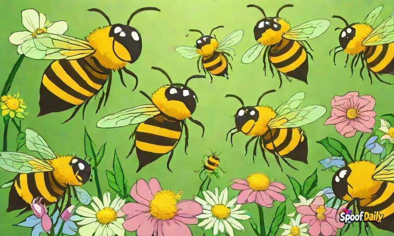 Bees Hold Emergency Summit to Discuss Human Floral Fashion Crimes