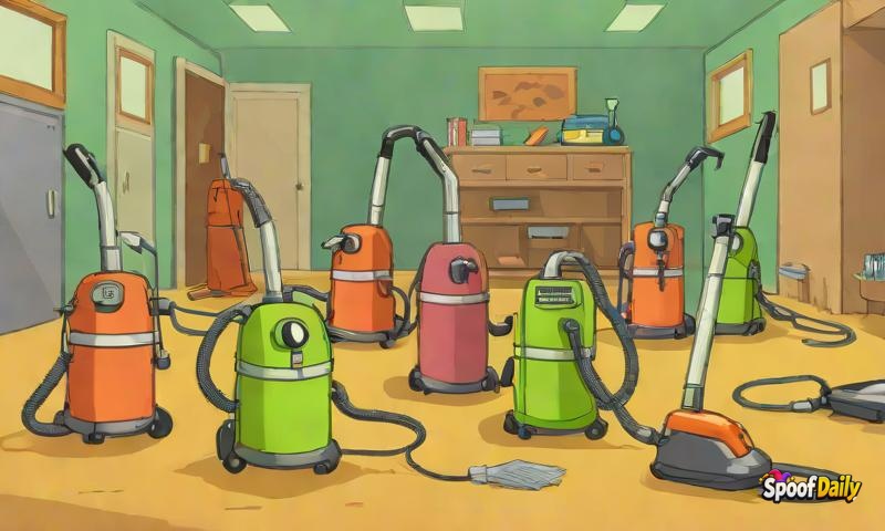Vacuum Cleaners Unionize Against Dust Bunnies Forming Organized Crime Syndicates