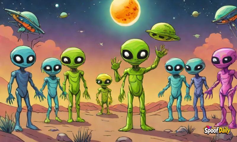 Aliens Finally Visit Earth, Immediately Ask for Directions to Better Planet