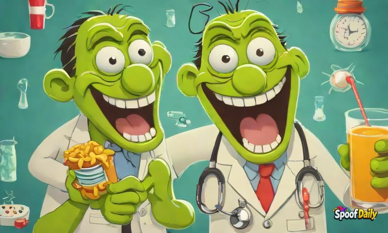 Dr. Grinny McChompers Warns Excessive Laughing Causes 'Giggle Cavities'