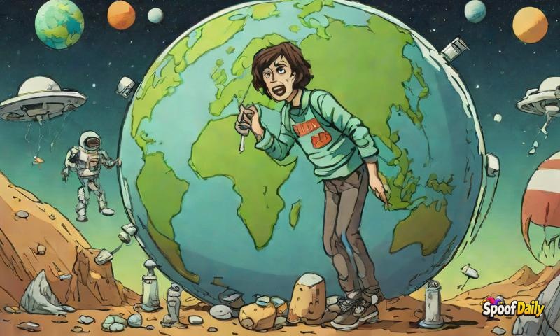 Flatty McRounderson Admits Earth Is Round on Weekends Only