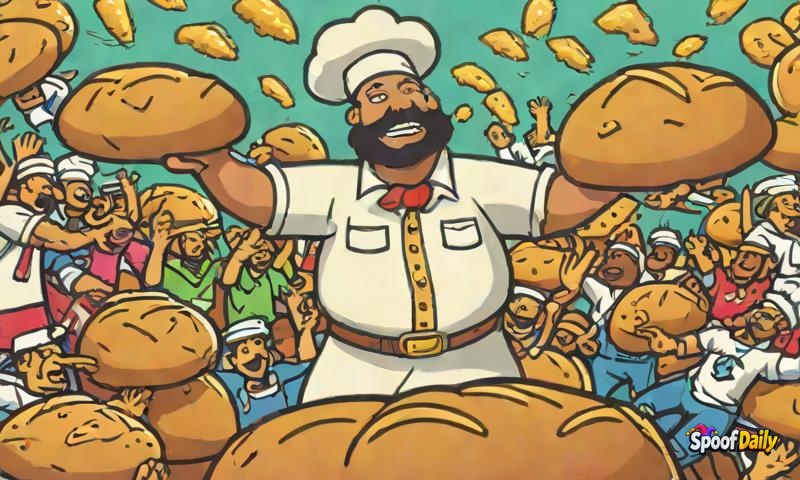 Doughy McRise leads Bread Uprising for Crust Justice