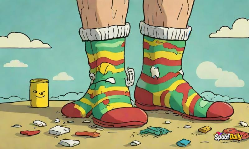 Leftie McShoe Divorces Sock for Chronic Stink Incompatibility