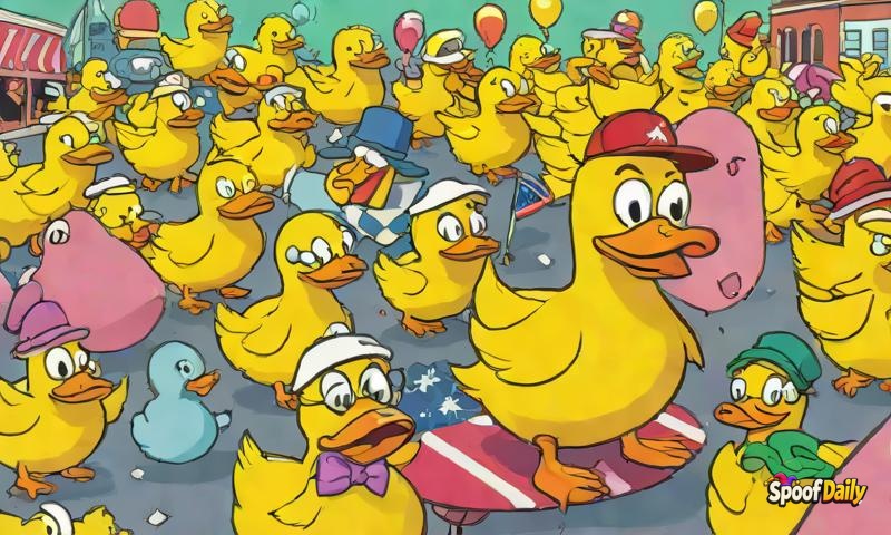 Ducky McCrisis Has Existential Breakdown During Giant Parade