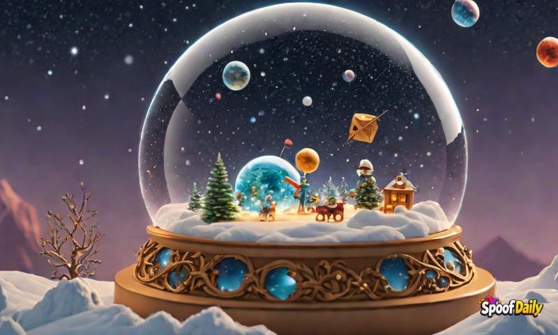 Cosmo McSnowglobe Discovers Entire Universe Is Decorative