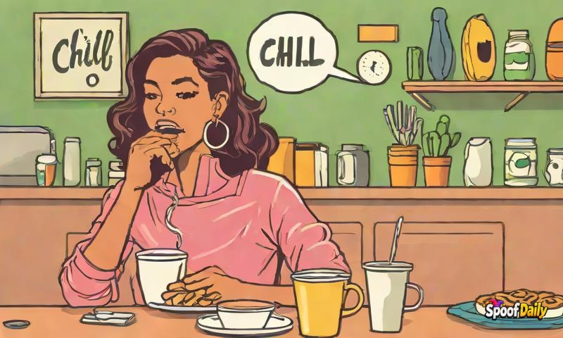 Woman's 'I'm Just A Chill Girl' Personality Immediately Tested By Slightly Delayed Coffee Order