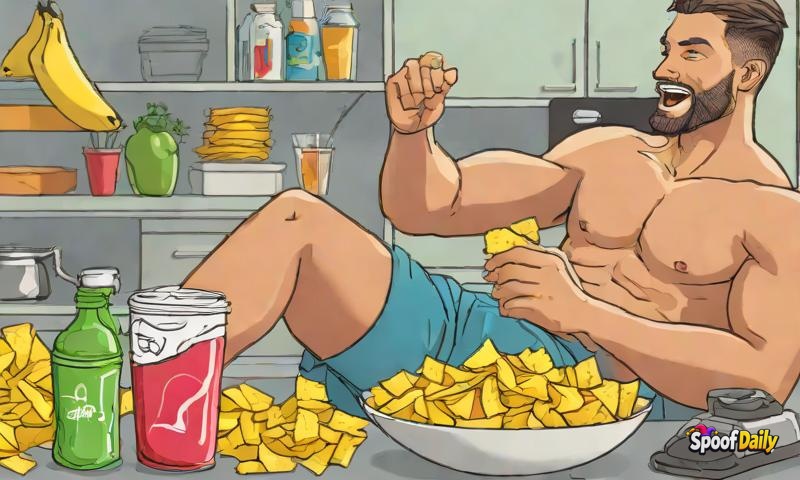 Guy's 'Quick Workout' Turns Into 3 Hours Of Watching Workout Videos While Eating Chips