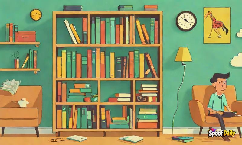 Guy's 'I Don't Need Directions' Results In A Bookshelf That Leans 47 Degrees And A Broken Relationship