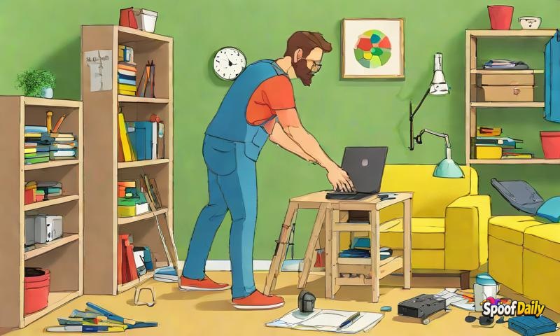 Guy's 'I Don't Need A Manual' While Building IKEA Furniture, Now Has Extra Parts And A Leaning Shelf