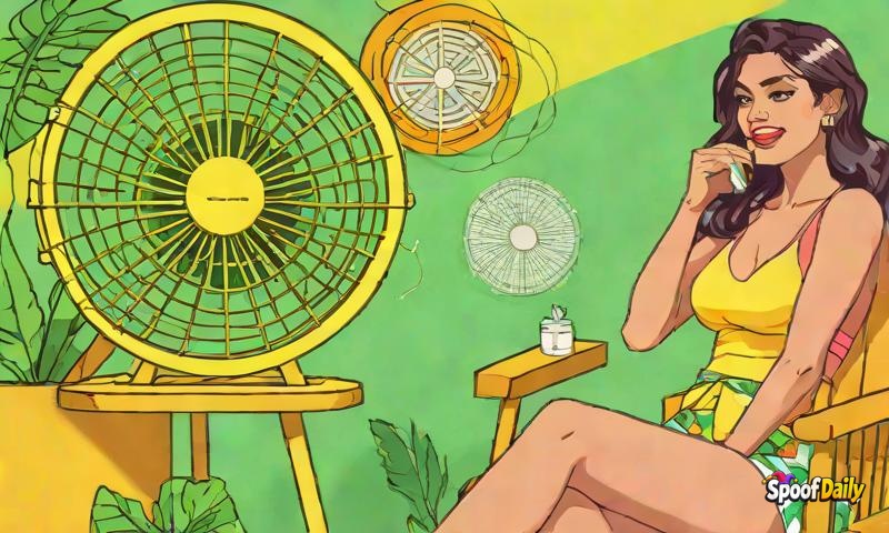 Woman's 'Hot Girl Summer' Is Just Her Sitting In Front Of A Fan, Calling It 'Self-Care'