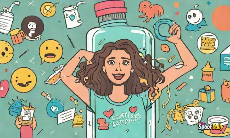 Woman's 'Emotional Support Water Bottle' Has A Name, A Bedtime, And A Social Media Following