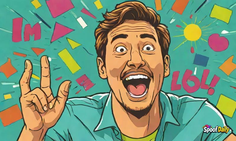 Guy's 'I'm A Laughing Person' Is Actually Just Him Saying 'LOL' Out Loud After Everything He Says