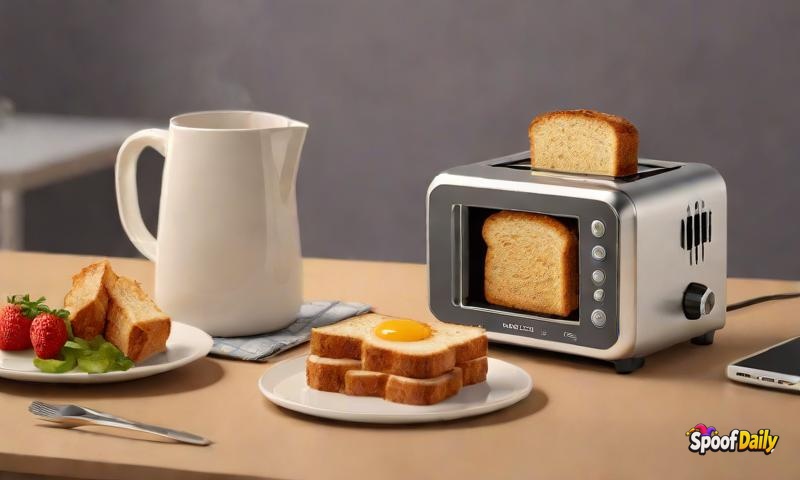 Man's Smart Toaster Starts Sending Him Passive-Aggressive Texts About His Breakfast Choices
