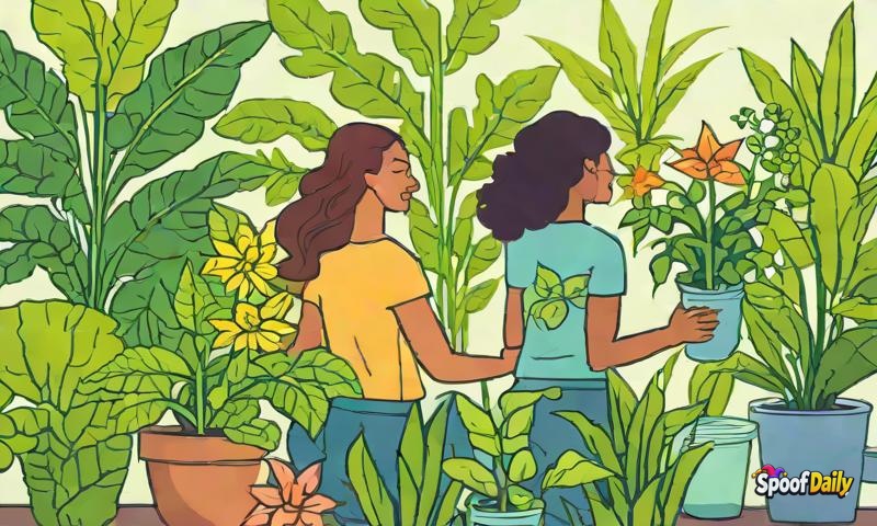 Woman's Plants Form A Union, Demand Better Lighting And 'Softer Water'