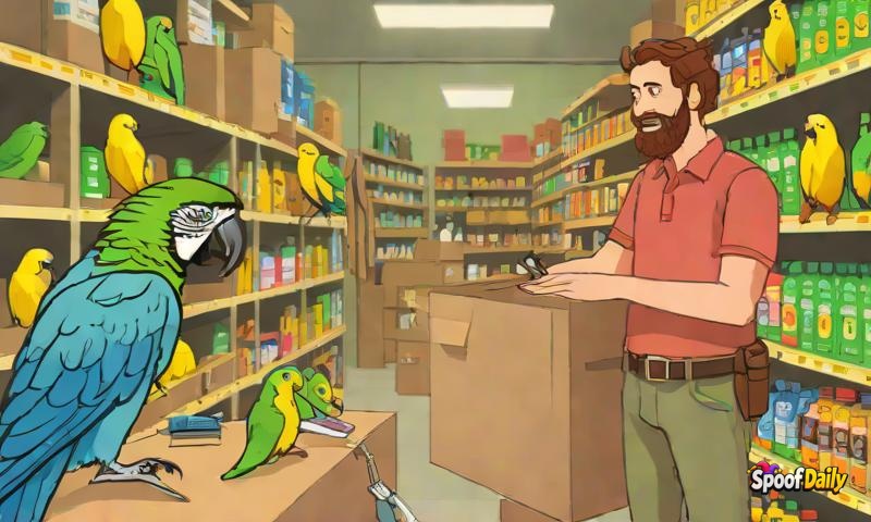 Guy's 'Quick Trip To The Hardware Store' Takes 6 Hours, Returns With A Pet Parrot And No Tools