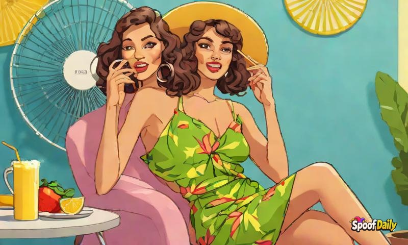 Woman's 'Hot Girl Summer' Is Just Her Sitting In Front Of A Fan, Calling It 'Self-Care'