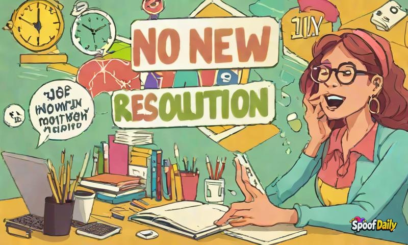 Woman's 'No New Projects' Resolution Broken After 47 Minutes, She's Now Learning 3 Languages
